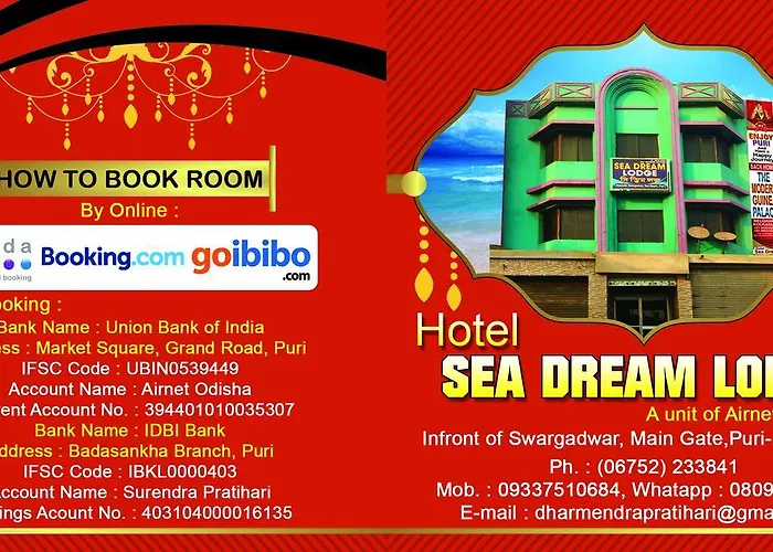 Hotel Sea Dream Lodge Puri